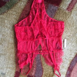 One piece lingerie teddy